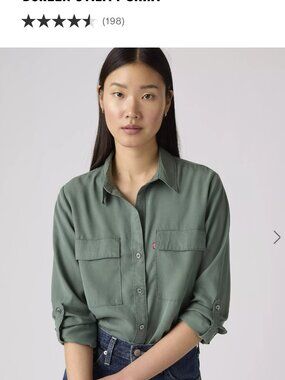 LEVI's "Doreen" Utility Shirt, Medium